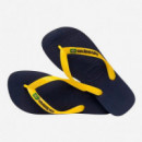 Chanclas Brasil Logo de Havaianas
