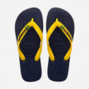 Chanclas Brasil Logo de Havaianas