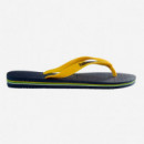 Chanclas Brasil Logo de Havaianas