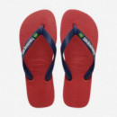 Chanclas Brasil Logo de Havaianas