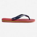 Chanclas Brasil Logo de Havaianas
