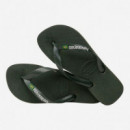 Chanclas Brasil Logo de Havaianas
