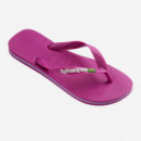 Chanclas Brasil Logo de Havaianas