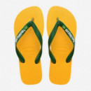 Chanclas Brasil Logo de Havaianas