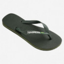 Chanclas Brasil Logo de Havaianas