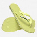 Chanclas Brasil Logo de Havaianas