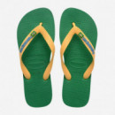 Chanclas Brasil Logo de Havaianas