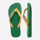 Chanclas Brasil Logo de Havaianas