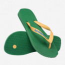 Chanclas Brasil Logo de Havaianas