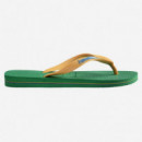 Chanclas Brasil Logo de Havaianas