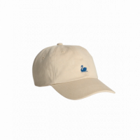 Gorros y Gorras Gorra MERZ B SCHWANEN Swan Logo Cotton Twill Light Khaki / Deep Blue