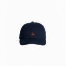 Gorros y Gorras Gorra MERZ B SCHWANEN Swan Logo Cotton Twill Night Blue / Nut