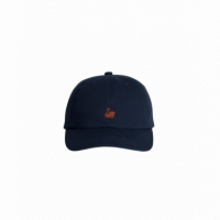 Gorros y Gorras Gorra MERZ B SCHWANEN Swan Logo Cotton Twill Night Blue / Nut