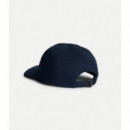 Gorros y Gorras Gorra MERZ B SCHWANEN Swan Logo Cotton Twill Night Blue / Nut
