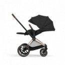 Pack Priam Sepia Black (chasis Rosegold/brown+seat Pack+capazo Plegable)