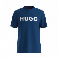 HUGO Camiseta Azul 50467556-497