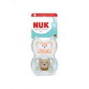 NUK Chupa Pm Air Sil 0-2M 2U Zorro/oso