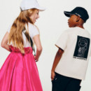 Camiseta con Silueta de Ikon Kids  KARL LAGERFELD