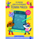 MI PRIMER LIBRO DE ACTIVIDADES CON PIZARRA MAGICA AMARILLO