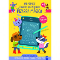 MI PRIMER LIBRO DE ACTIVIDADES CON PIZARRA MAGICA AMARILLO