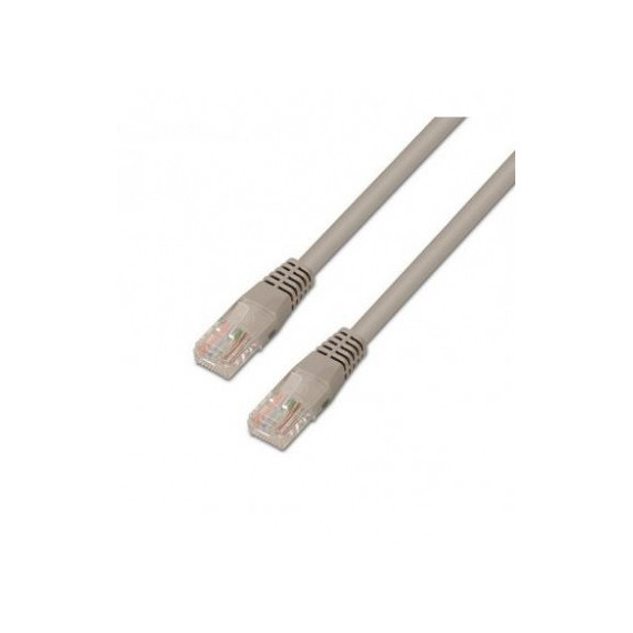 LATIGUILLO RED RJ-45 CAT.6 UTP 20.0M GRIS