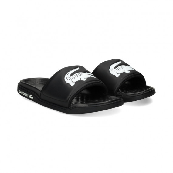 Coco Blanco Pala Pool Negro  LACOSTE