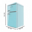 Bolero Coolmarket 2D Origin 86 Blue E 48,7X59,2X89,3  Cm  CECOTEC