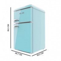 Bolero Coolmarket 2D Origin 86 Blue E 48,7X59,2X89,3  Cm  CECOTEC