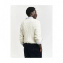 Jersey Cotton Cable C-neck  GANT