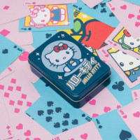 Baraja de Cartas Hello Kitty (caja Metalica de Naipes)  PALADONE