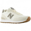 Playeras NEW BALANCE 515 Beige Animal Print