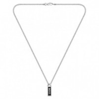 Collar Kasem Plateado  BOSS
