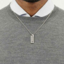Collar Kasem Plateado  BOSS