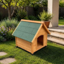 CASETA DE PERRO MADERA SERIE CHAI DONNA GARDEN