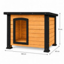 CASETA DE PERRO MADERA SERIE AKITA DONNA GARDEN