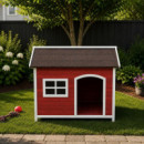 CASETA DE PERRO MADERA SERIE GUAU DONNA GARDEN