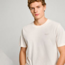 Camiseta regular fit logo print