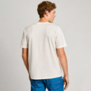 Camiseta regular fit logo print