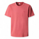 Camiseta regular fit logo print