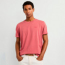Camiseta regular fit logo print