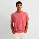 Camiseta regular fit logo print
