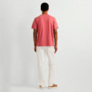 Camiseta regular fit logo print