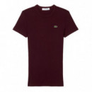 Camiseta de canalé de corte ajustado