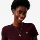 Camiseta de canalé de corte ajustado