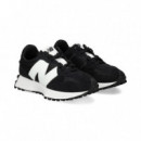 N BLANCO DEPORTIVO ANTE+NYLON NEGRO