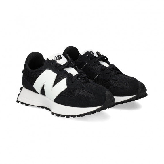 N BLANCO DEPORTIVO ANTE+NYLON NEGRO