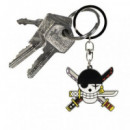 Llavero One Piece Zoro  ABY STILE