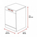 TEKA DFS24650 Lavavajillas 45CM Blanco