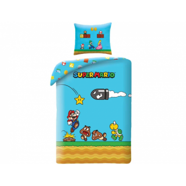 Funda nordica Super Mario 70 x 90 cm