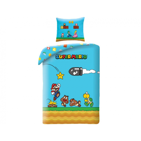 Funda nordica Super Mario 70 x 90 cm